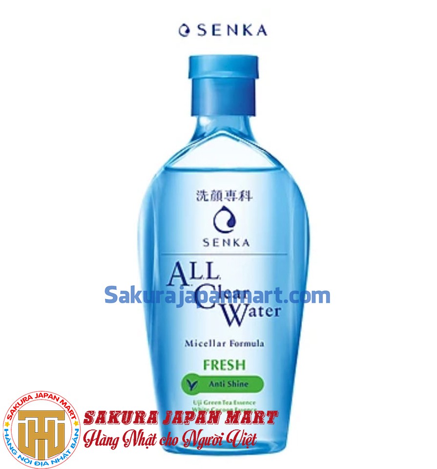 Nước Tẩy Trang SENKA  màu xanh